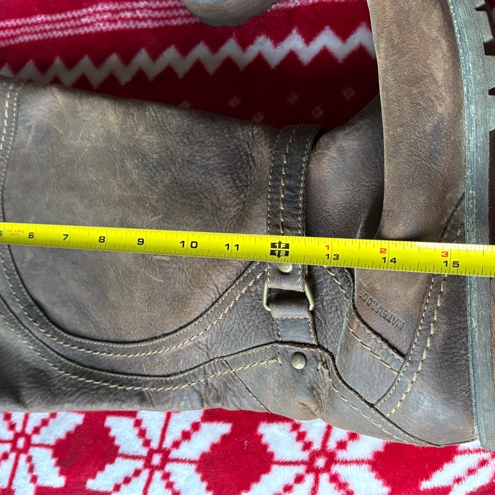 Leather knee high boots sz 11 - Picture 11 of 13